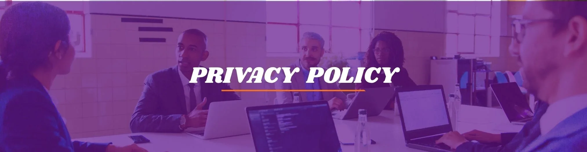 privacy policy hero banner